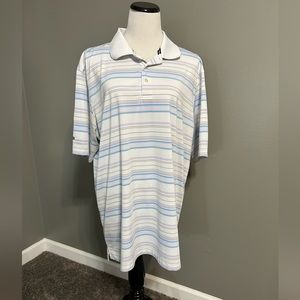 Ping  men’s extra large, striped‎ golf shirt